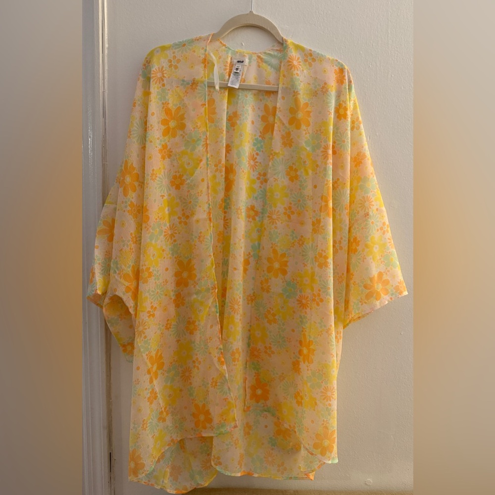 Aerie floral cover up